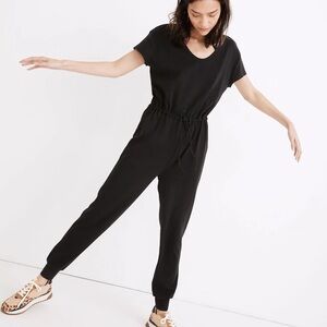 Madewell MWL Breeze Drawstring Lounge Jumpsuit